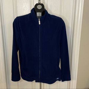 Jasmine Rose Intimates 2 Piece Pyjama Full Zipper Moon and Stars Size Large